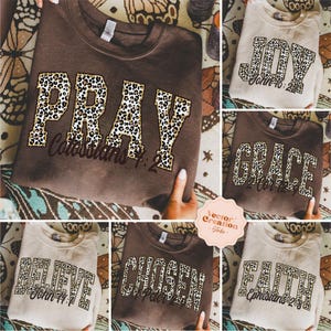 Leopard Bible Fall Bundle Png, Fall Sublimation, Grace Joy Pray Png Png, Bible Verse Png, Autumn Bible Png,Fall Jesus Png,Bible Verse Bundle