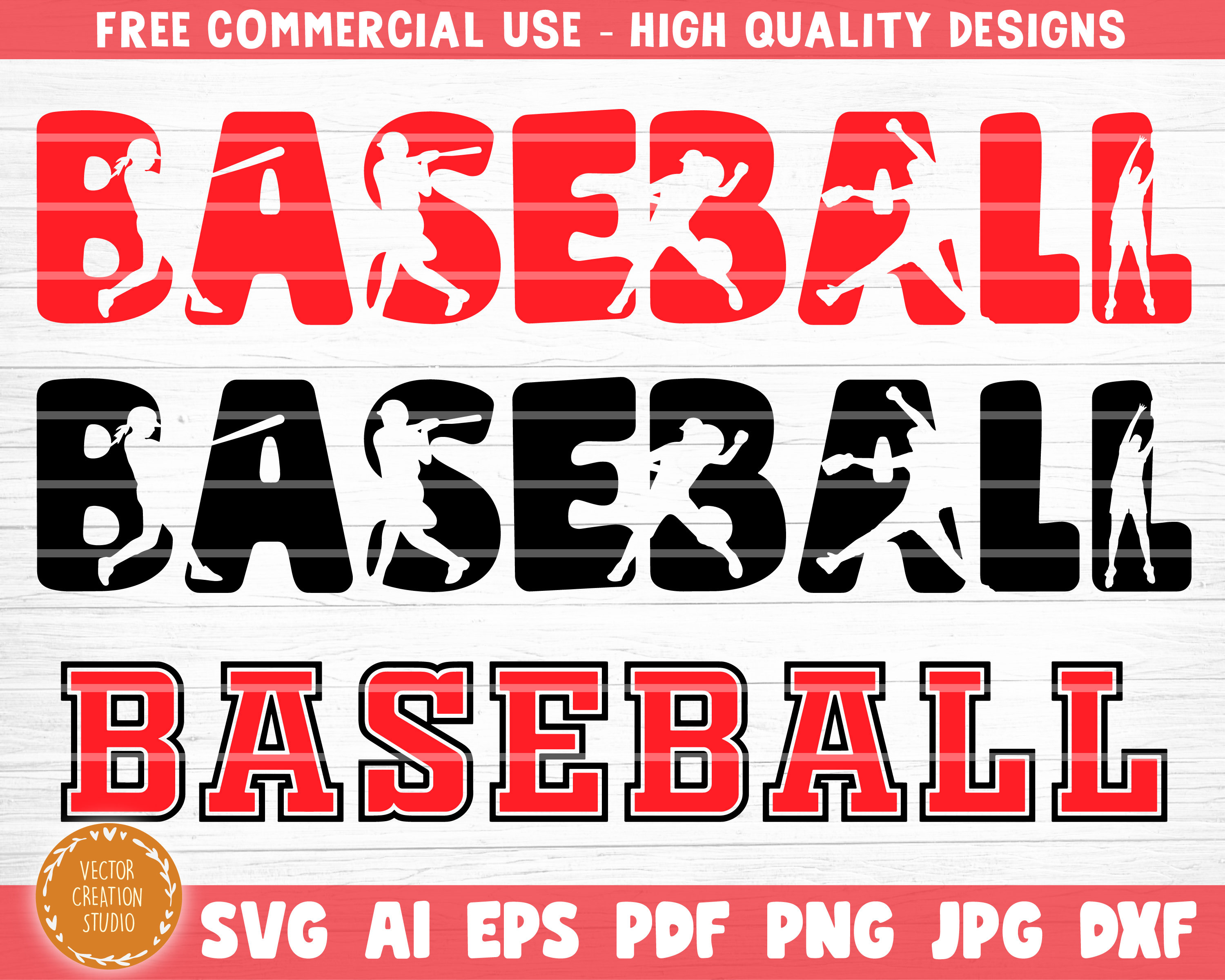 Baseball Word Svg Cut File Vector Printable Clipart Love Etsy