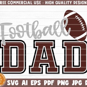 Calcio papà SVG Cut File, Amore Calcio SVG, Vector Stampabile Clip Art, Calcio Mamma Papà Sorella Camicia Stampa Svg, Cricut