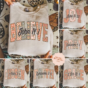 Bible Fall Bundle Png, Fall Sublimation Bundle, Grace Joy Pray Png Png, Bible Verse Png, Autumn Bible Png, Fall Jesus Png,Bible Verse Bundle