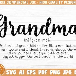 Nonna Dizionario Svg File, Vettore Stampabile Clipart, Nonna Divertente Citazione Svg, Nonna Divertente Detti, Nonna Vita Svg, Nonna Camicia Stampa