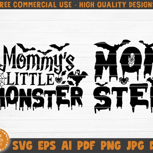 Mommy's Little Monster and Momster Svg Cut Files Funny - Etsy Mommy's Little Monster and Momster Svg Cut Files Funny - Etsy