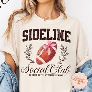 Sideline Social Club Png, Futebol Social Club Png, Camisa Social Club, Coquette Social Club Png, Coquette Bow Png, Camisa da moda de futebol Png