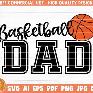 Basketball Dad Svg Cut File, Vector Printable Clipart, Love Basketball Svg, Basketbal Shirt Svg, Basketball Life, Basketbal Grootste Fan