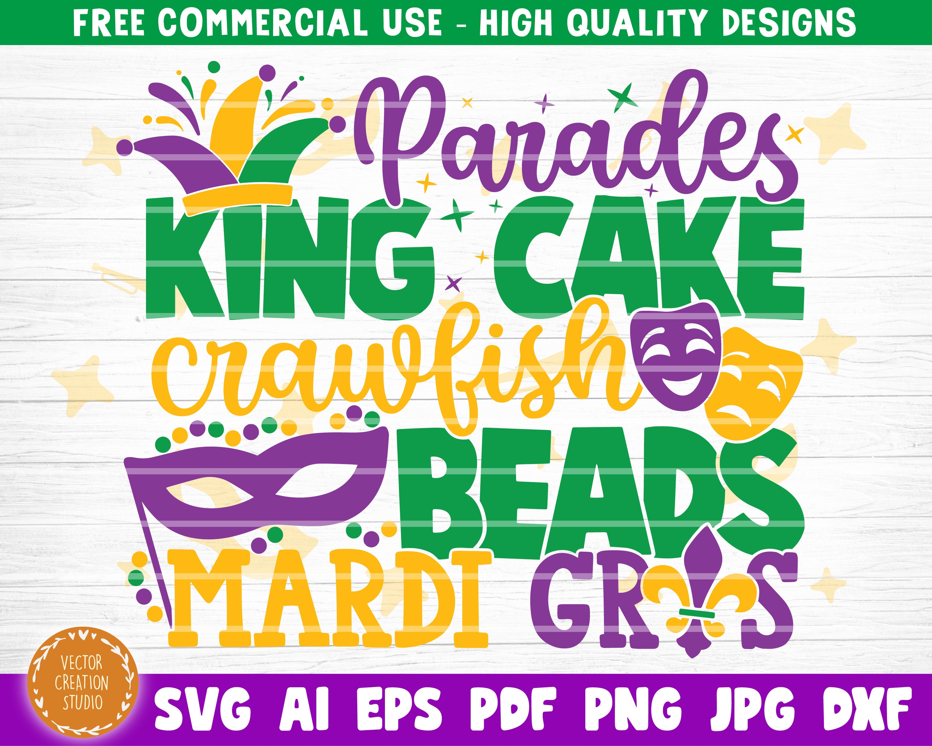 symbols of mardi gras