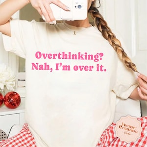 Sassy Overthinking SVG PNG, Citazione sarcastica SVG, Sarcasmo SVG, Pacchetto SVG divertente, Citazione divertente PNG, Citazione divertente SVG, Citazione sfacciata SVG