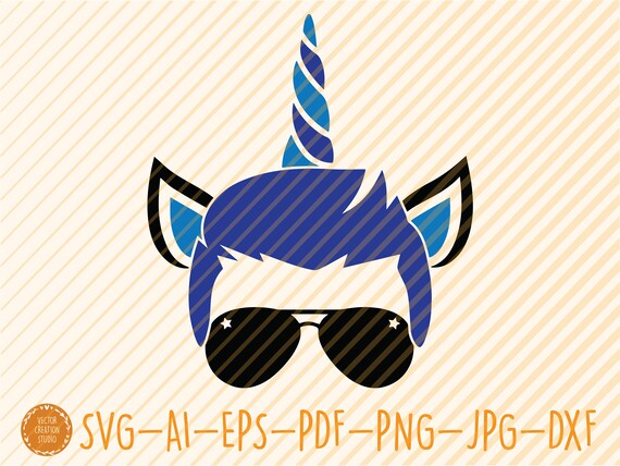 Download Unicorn Boy Svg Unicorn Head Svg Unicorn Silhouette Unicorn Etsy PSD Mockup Templates