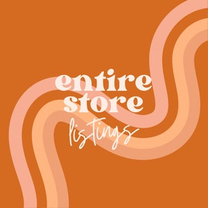 All Bundles Listed in our Shop, All Vector Files, All Svg Files