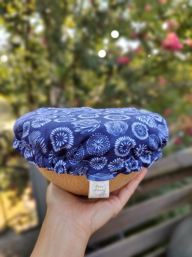 Waterproof Bowl Covers 6”, 9” | Reusable Food Wrap | Sourdough Gift | KitchenAid Bowl Cover| Alternative to Plastic Wraps & Beeswax Wrap image 12