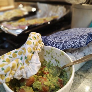 Waterproof Bowl Covers 6”, 9” | Reusable Food Wrap | Sourdough Gift | KitchenAid Bowl Cover| Alternative to Plastic Wraps & Beeswax Wrap image 13