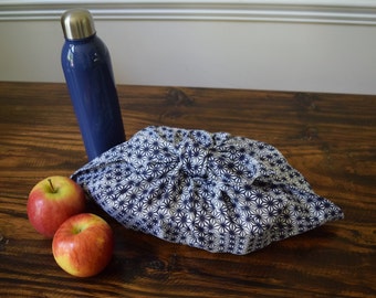 Bento bag, Lunch bag, Mother's Day gift, Reusable gift wrap, Furoshiki in bag style, Bento Wrap