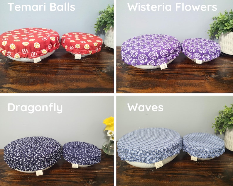 Waterproof Bowl Covers 6”, 9” | Reusable Food Wrap | Sourdough Gift | KitchenAid Bowl Cover| Alternative to Plastic Wraps & Beeswax Wrap image 9