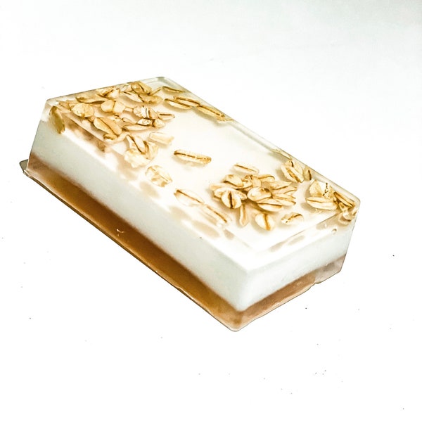 Handmade honey oatmeal soap bar Australia, Oatmeal bath, soap for men, soap for sensitive skin, unscented natural soap,