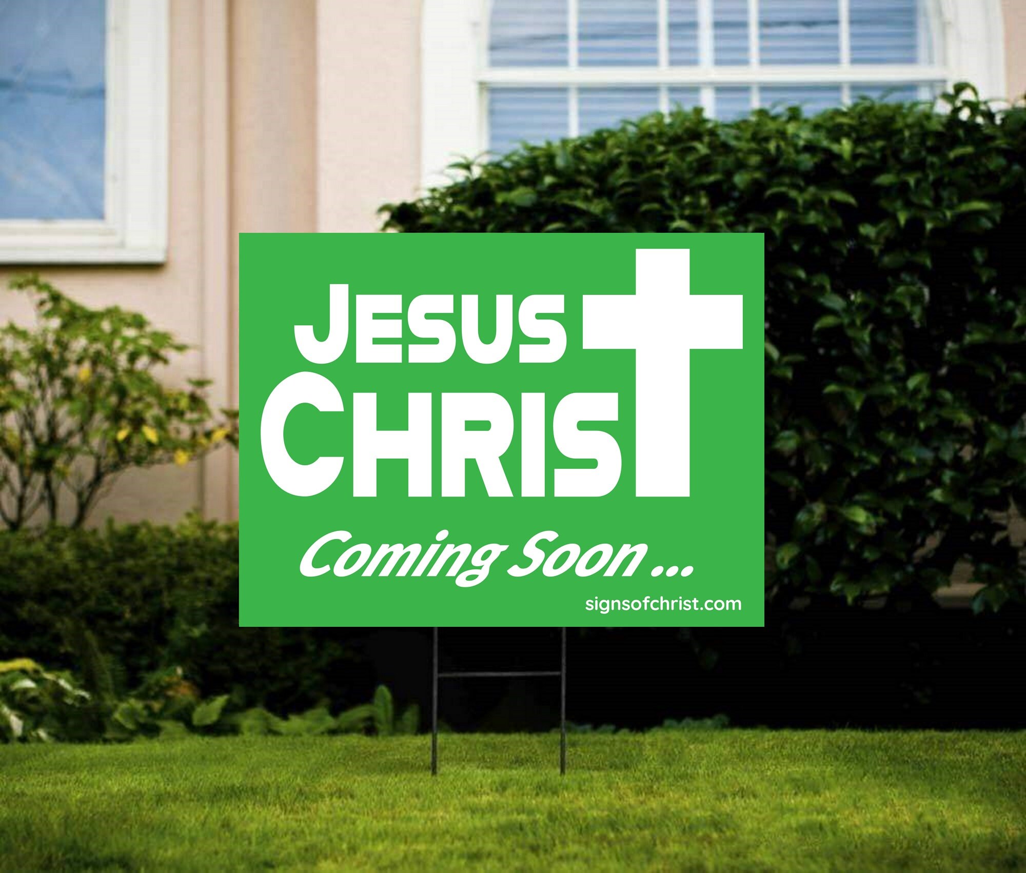 Jesus is Coming Soon Yard Sign - Etsy