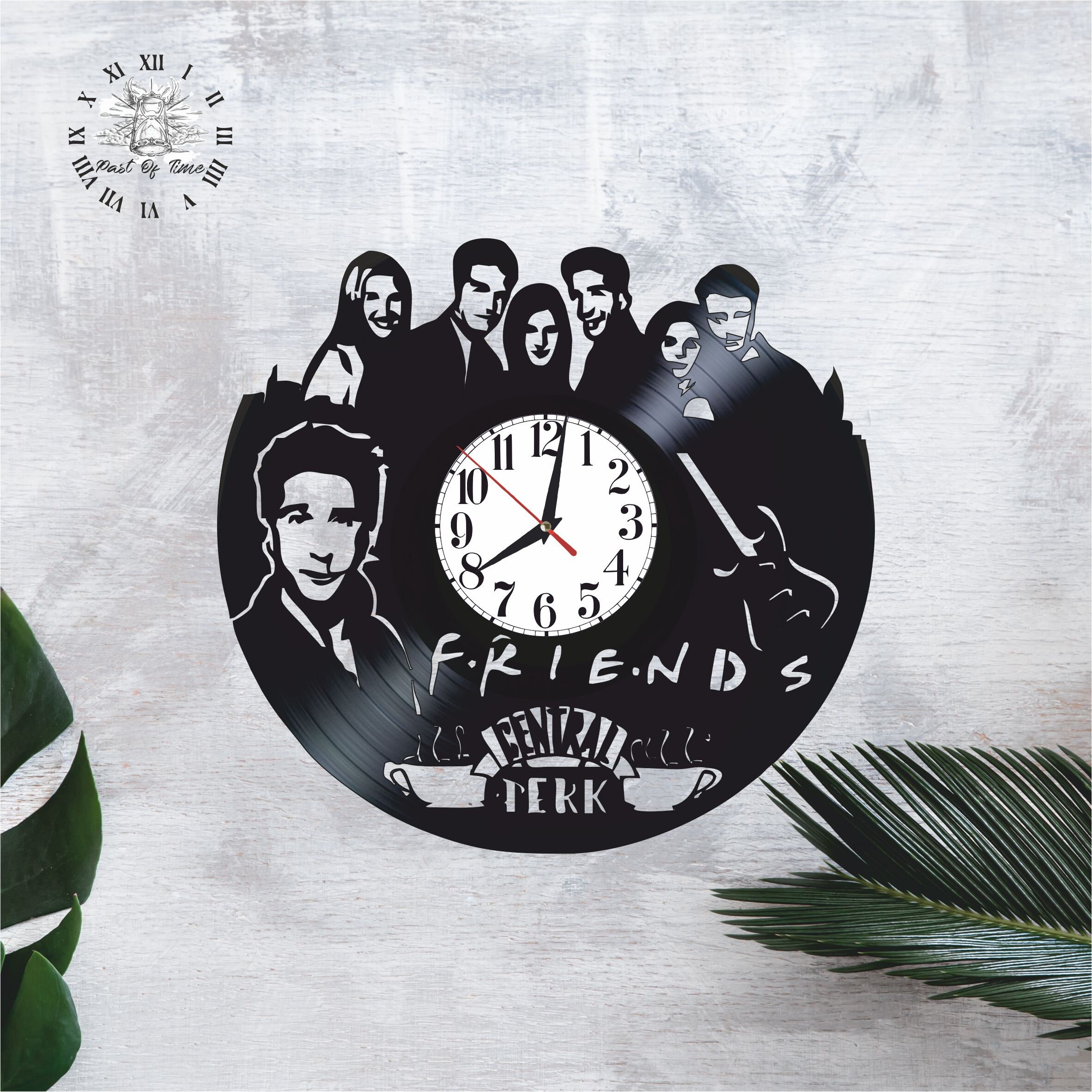 Friends 2 Vinyl Clock Wall Clock Home Decoration Series Etsy