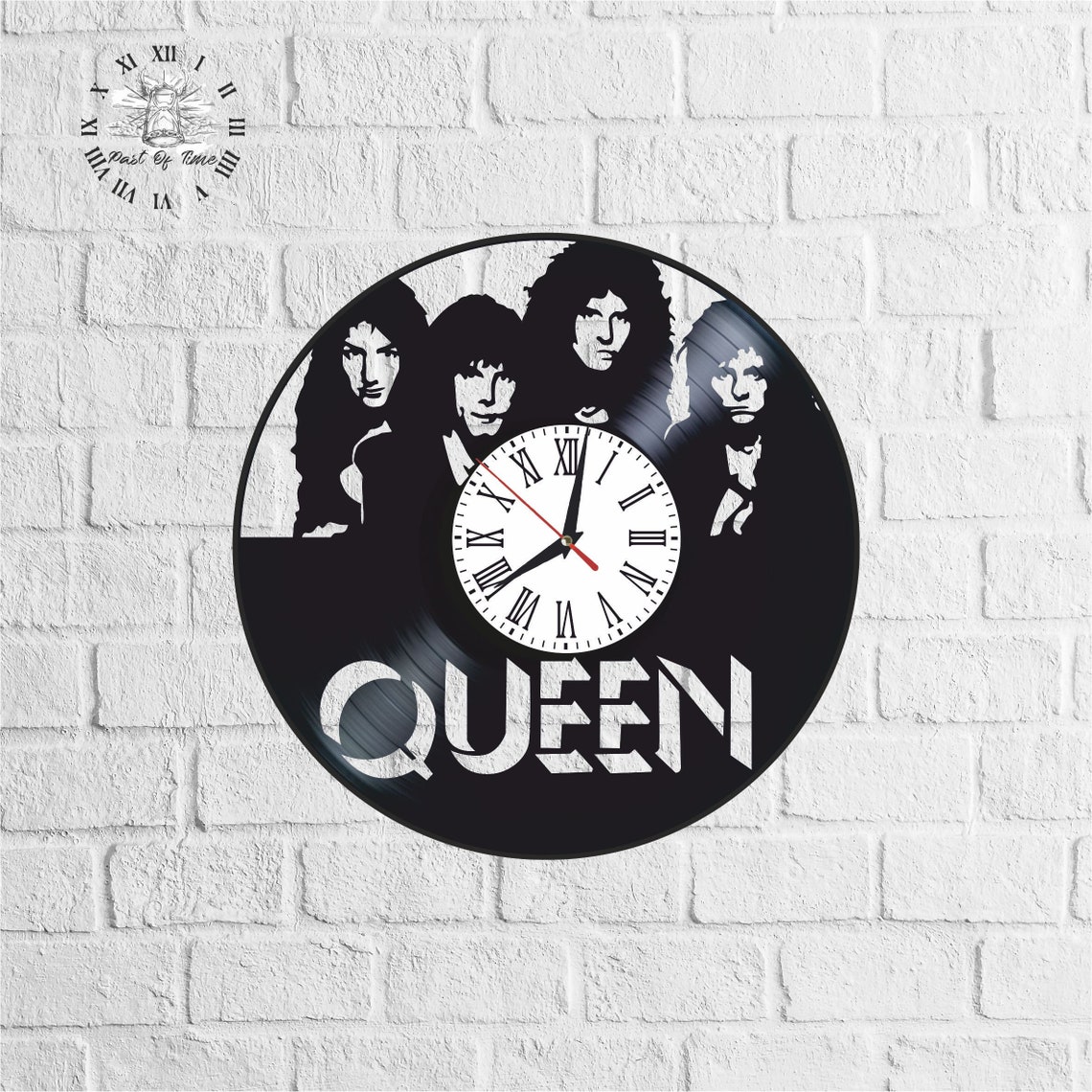 Queen Vinyl Clock Wall Clock Home Decoration Music Gift Etsy