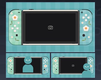 Marcos animados de cámara web y superposiciones / Consola de juegos / Superposiciones de chat para juegos / Superposiciones verdes naturales / Superposiciones mínimas / Activos de Vtuber