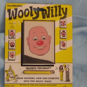 magnetic mustache toy