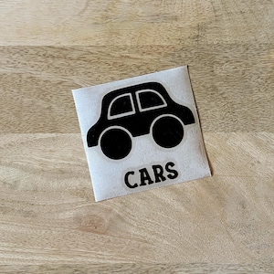 Vinyl Labels - Toy Storage