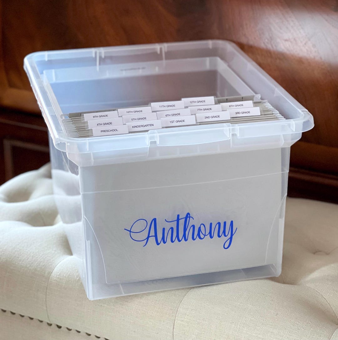 Class Memory Box School Memory Box - Etsy