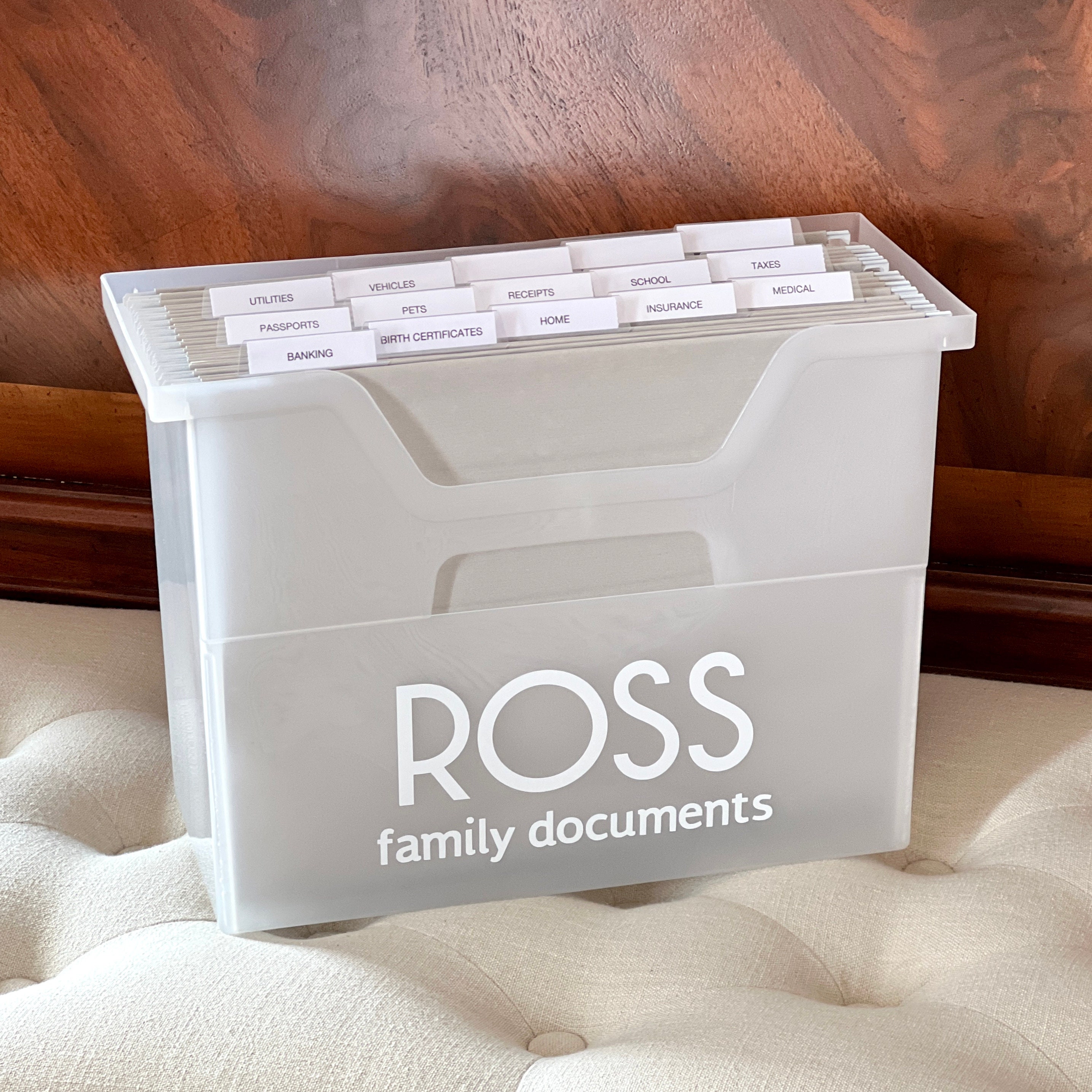 Home/finance Documents File Box 