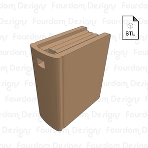 File STL del portachiavi del libro per la stampa 3D - Download digitale