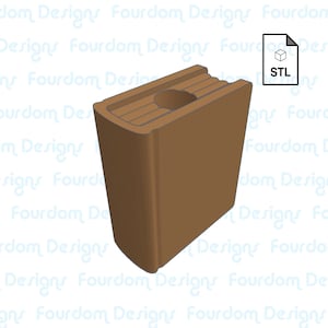 Book Straw Topper Straw Buddy STL File for 3D Printing - Digital Download