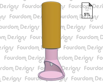 Glue Holder STL File for 3D Printing - Digital Download