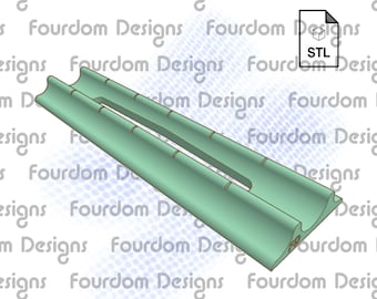 Pen Cradle Pen Holder STL File for 3D Printing - Digital Download