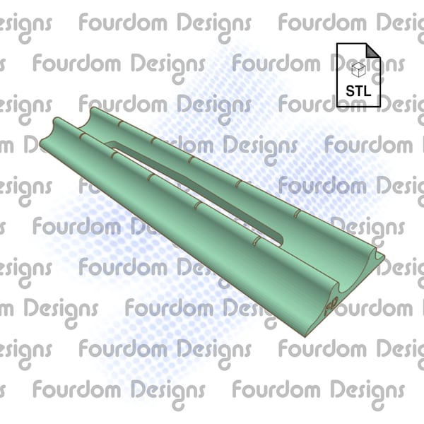 Pen Cradle Pen Holder STL File for 3D Printing - Digital Download