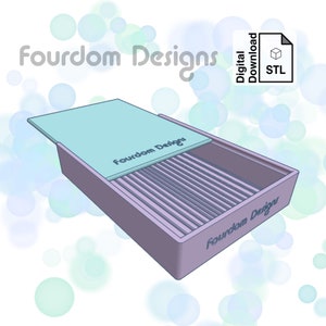 Rhinestone Sorter Tray Diamond Painting Tray STL File for 3D Printing - Digital Download