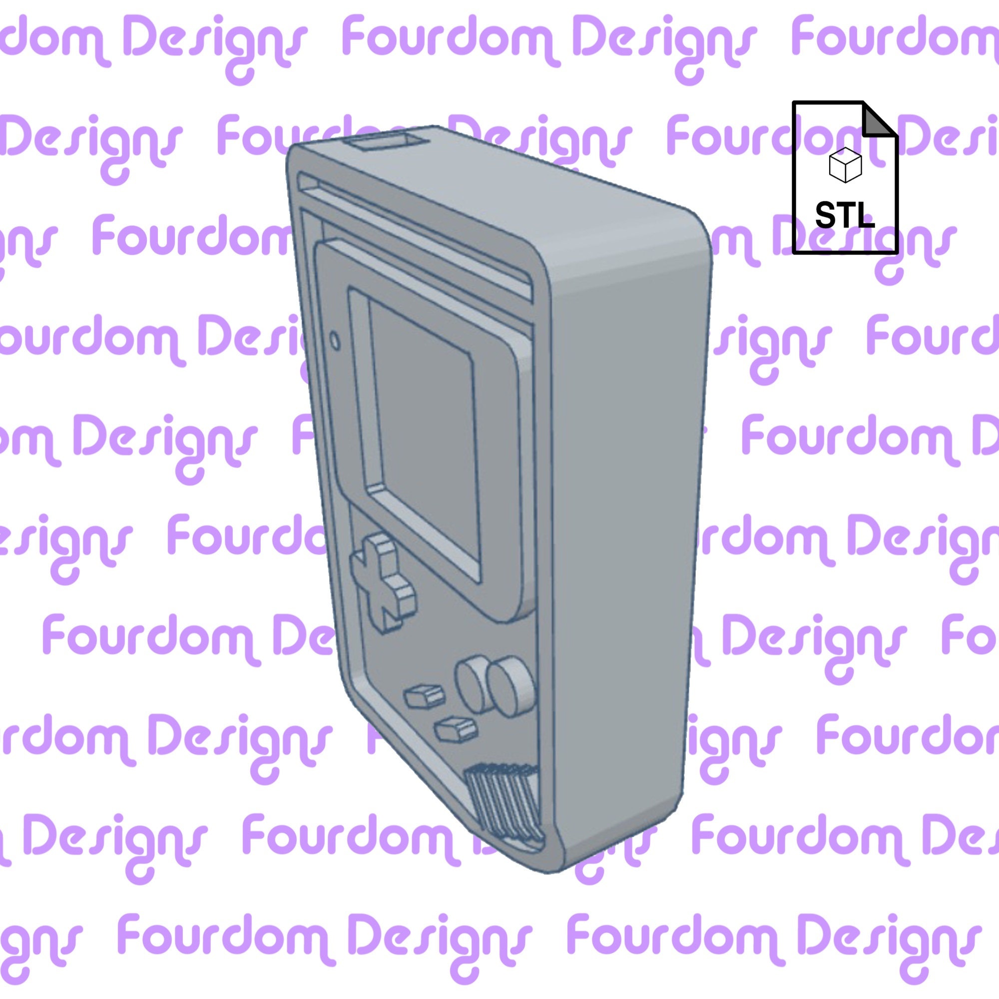 Gamer Keychain STL File for 3D Printing Digital Download - Etsy