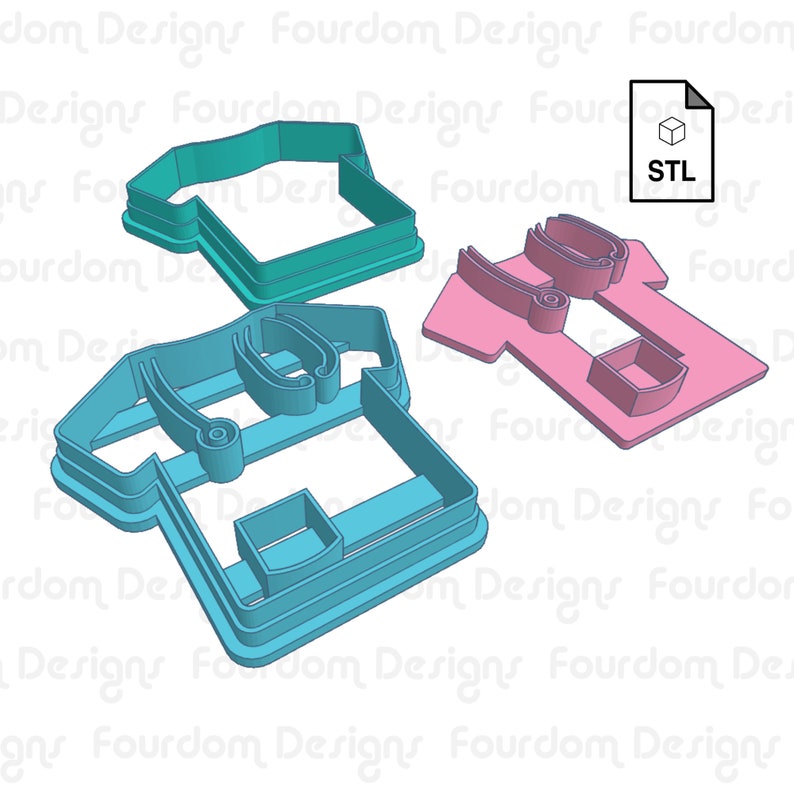 Scrubs Cookie Cutter STL File for 3D Printing Digital Download - Etsy