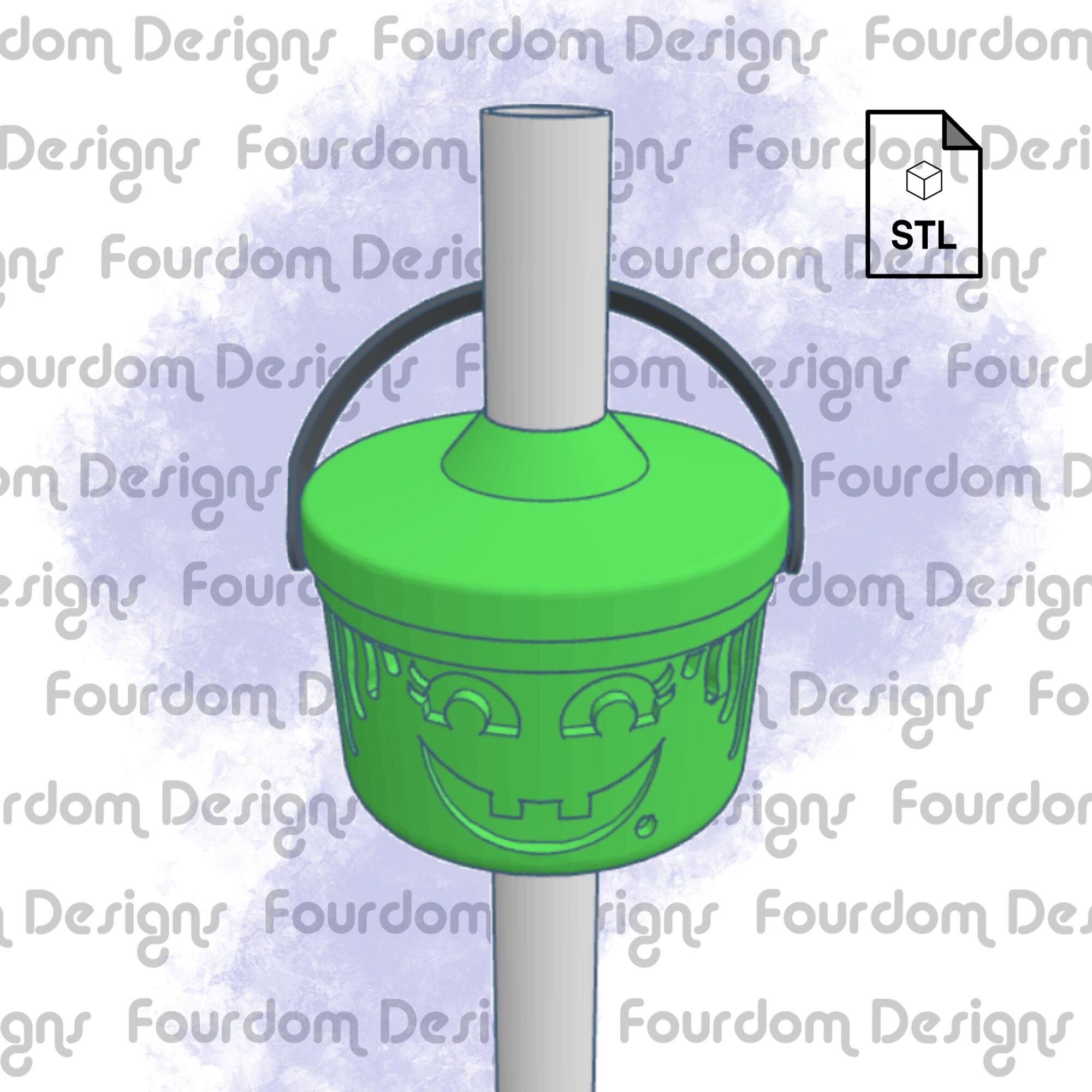 STL file Batty Straw Buddies 🍔・3D printing model to download・Cults