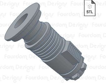 Light Sword Straw Topper STL File for 3D Printing - Digital Download