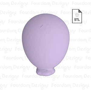 Ballon Stroh Topper Stroh Buddy STL-Datei für 3D-Druck - Digital Download