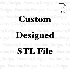 Custom STL File for 3D Printing Placeholder - Digital Download