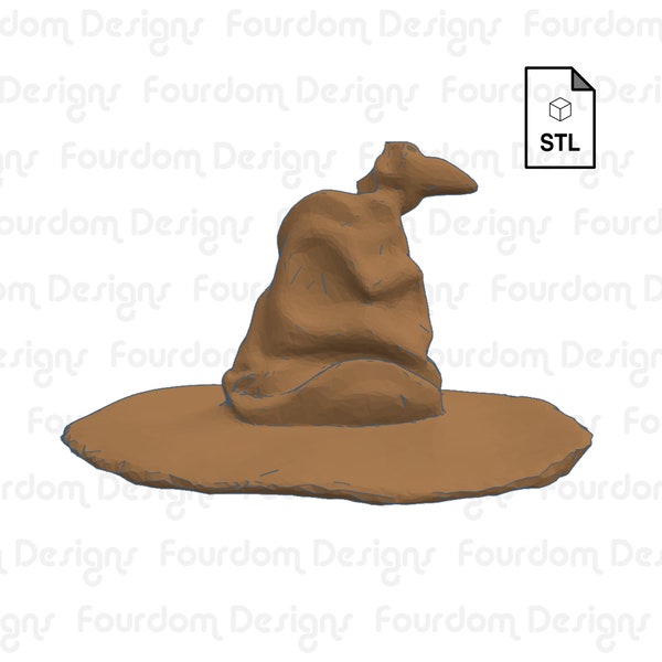 Wizard Hat Straw Topper Straw Buddy STL File para impresión 3D - Descarga digital