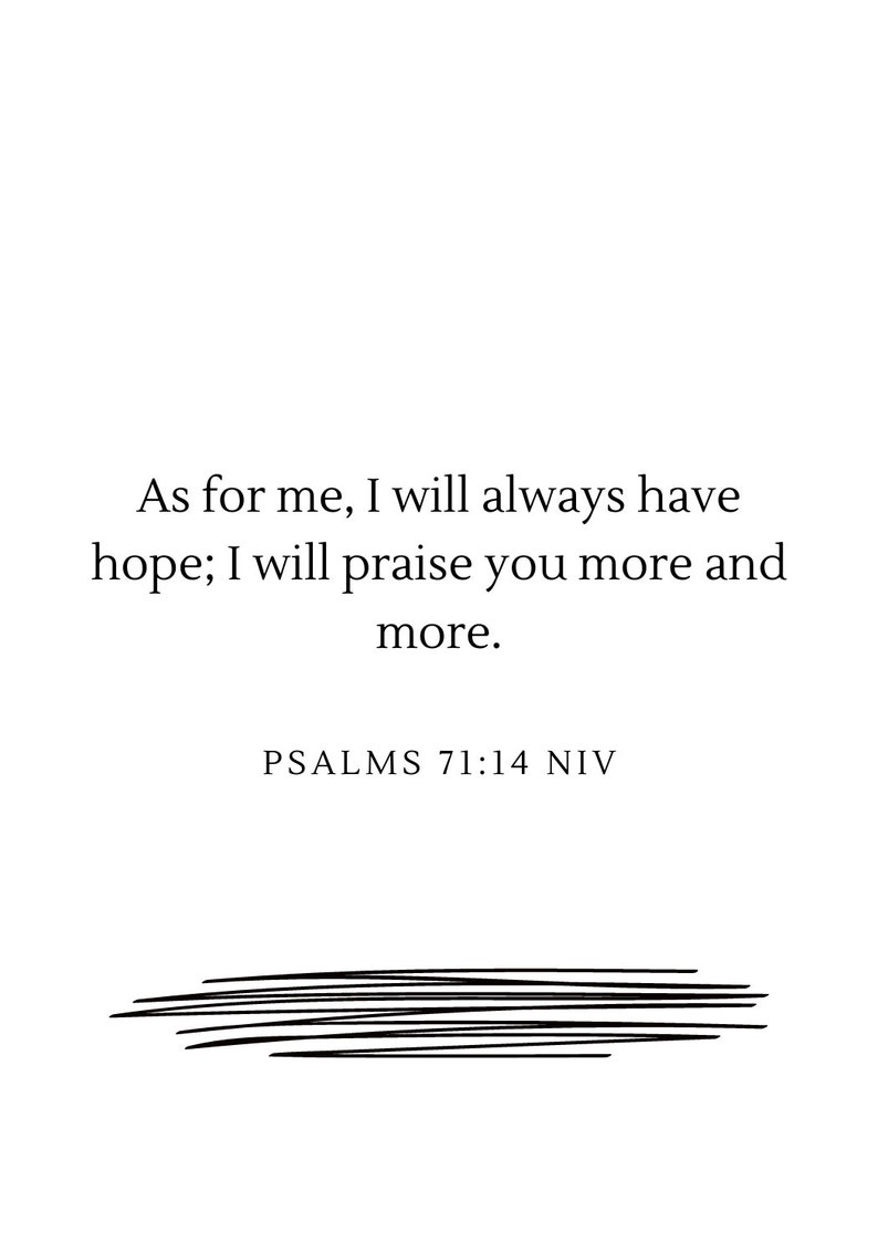 Hope Bible Verse Cards Printable Bible Verse Note Cards - Etsy