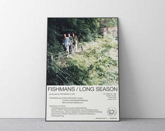 Fishmans - Long Season Poster | 90s Japanese Dream Pop Wall Art