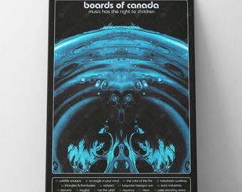 Boards of Canada Music Poster | Music Has the Right to Children