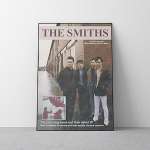 De Smiths-poster | Retro Jangle-popmuziekprint