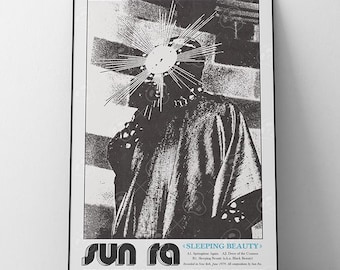 Sun Ra Sleeping Beauty Album Poster | Psychedelic Spiritual Jazz Art Print