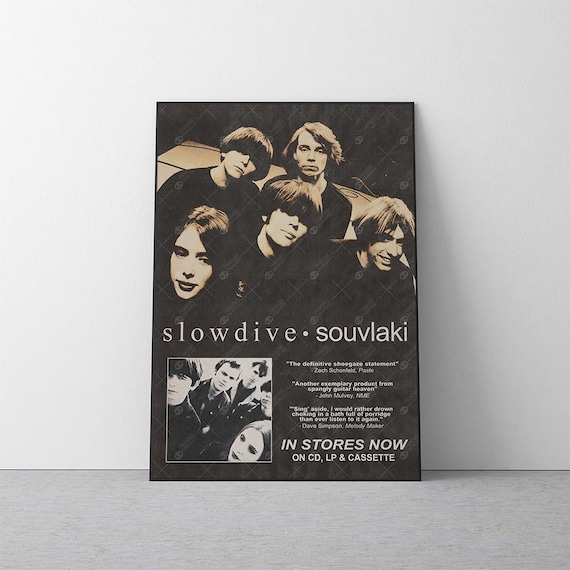 Slowdive Souvlaki Poster | Retro 90s Shoegaze Album Art Print - Etsy