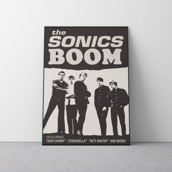 The Sonics Album Poster | 60s Garage Rock Art Print - Etsy
