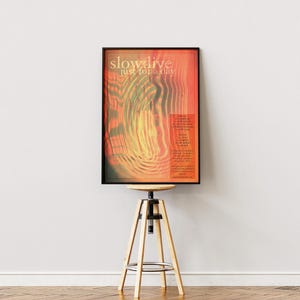 Slowdive Just For A Day Album Art Print