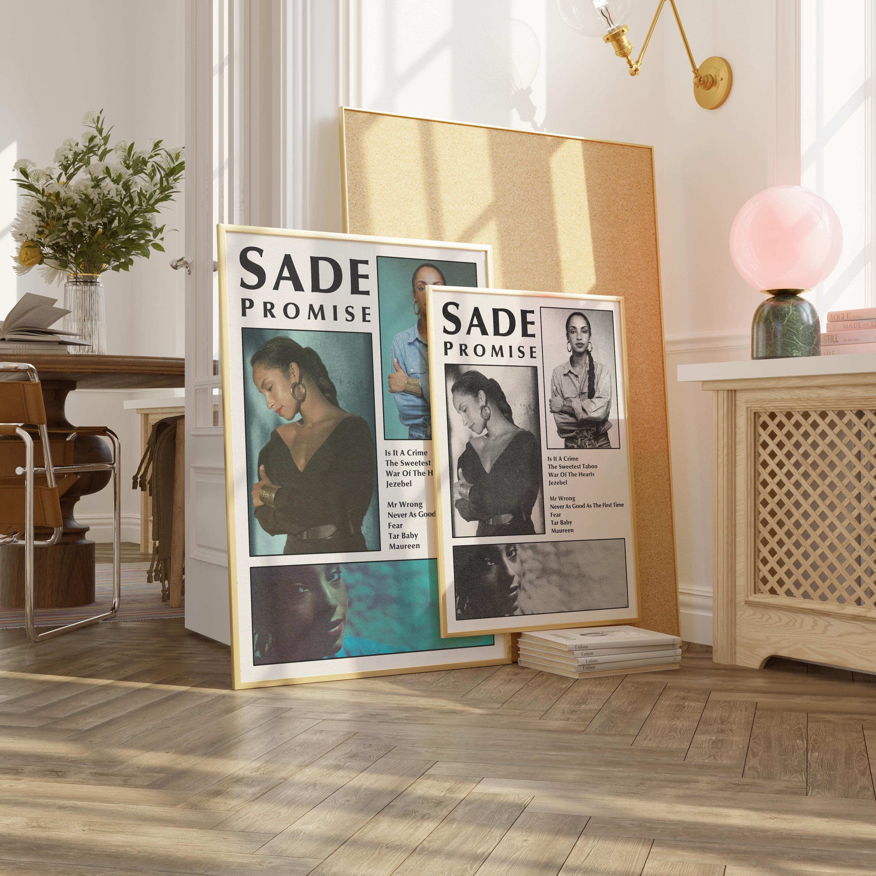Sade - Promise Album Poster | Vintage Music Wall Art - Etsy