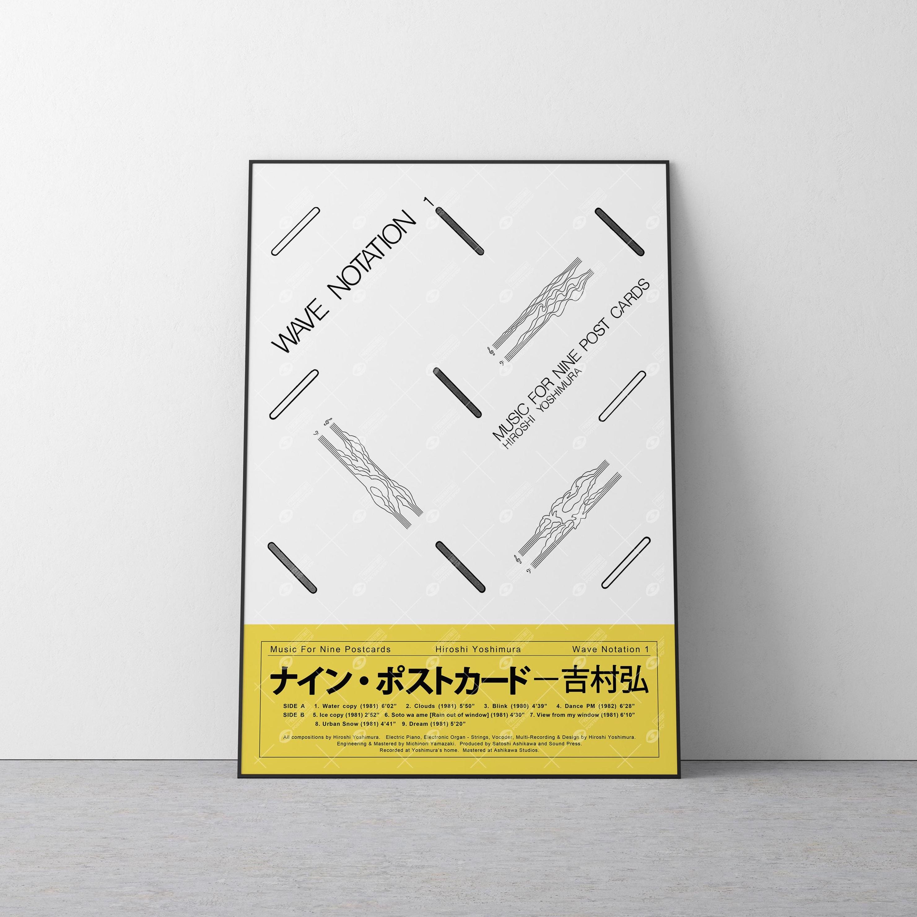 Buy Hiroshi Yoshimura - Music for Nine Postcards Album Poster