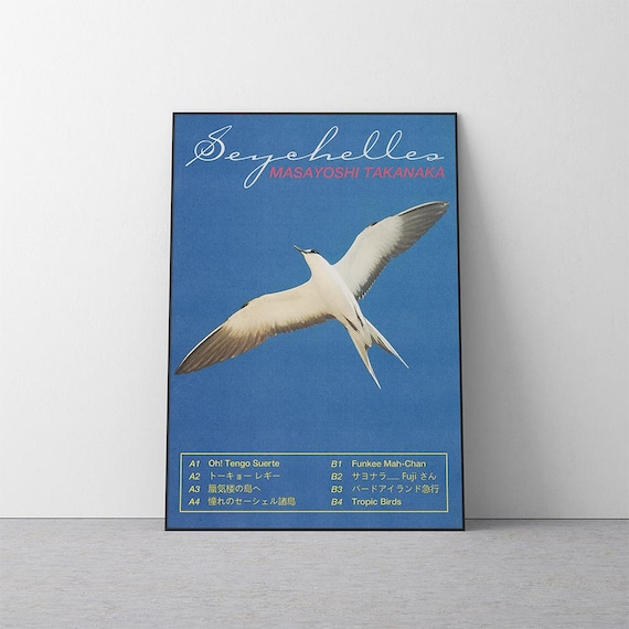 Masayoshi Takanaka Seychelles Poster | Retro Japanese City Pop