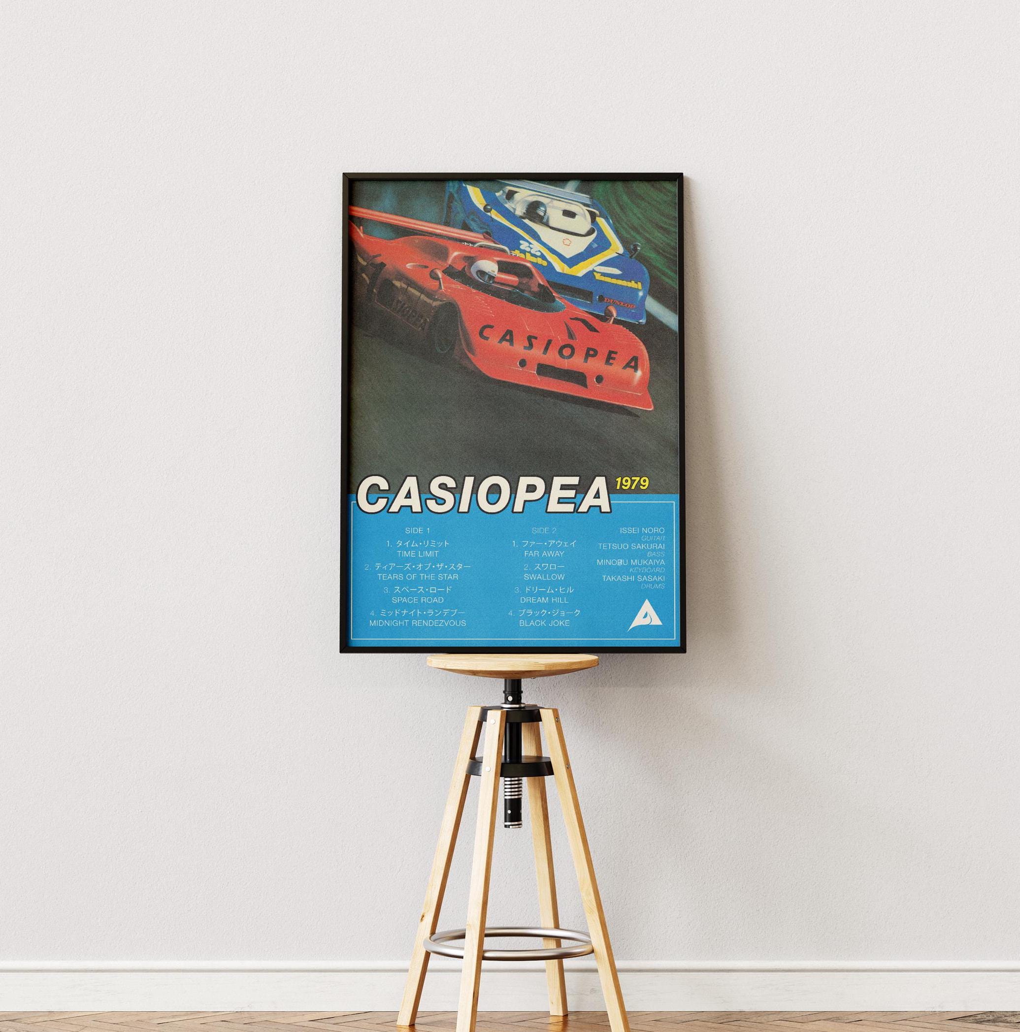 Casiopea Poster | Retro Japanese Jazz Fusion Music Wall Art - Etsy